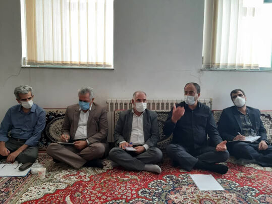 بررسی مسائل ایستگاه پمپاژ قلی بیگلو خداآفرین با حضور مسئولان و بهره برداران