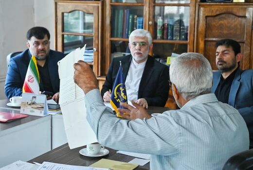 میز خدمت با حضور دکتر زنگانه استاندار گلستان در سازمان جهادکشاورزی استان