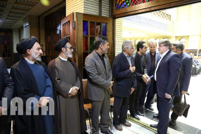 مجلس ترحیم ابوی رئیس مرکز روابط عمومی و اطلاع رسانی وزارت جهادکشاورزی