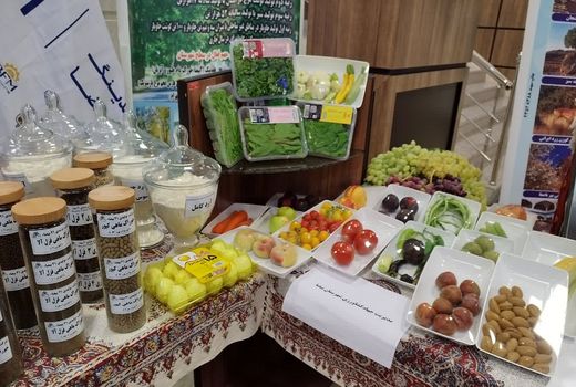 درخشش محصولات کشاورزی بیضاء در نمایشگاه