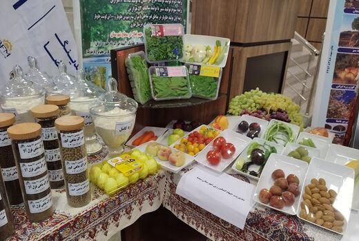 درخشش محصولات کشاورزی بیضاء در نمایشگاه