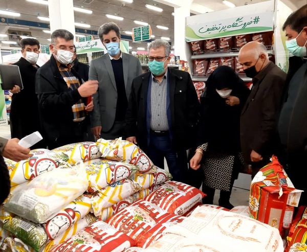 برگزاری مانور بازرسی و تشدید نظارت بر بازار کالاهای اساسی در شهرستان ارومیه