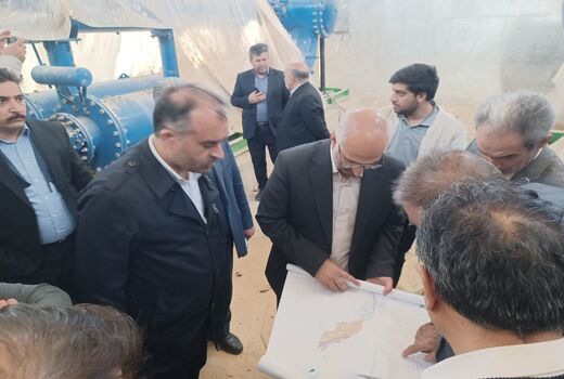 بازدید میدانی رییس سازمان جهاد کشاورزی آذربایجان‌غربی از شبکه‌های آبیاری ماکو، شوط و پلدشت

