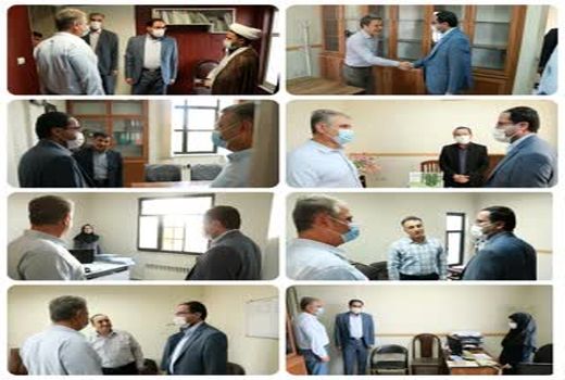 بازدید رییس سازمان جهاد کشاورزی استان قزوین از مدیریت تعاون روستایی