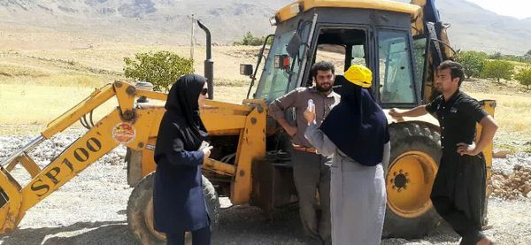 لایروبی کانالها و استخرهای کشاورزی در شهرستان فارسان