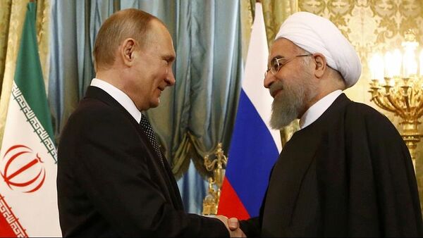 دیدار پوتین و روحانی در تهران