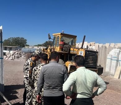 آزادسازی 8 هزار و 400 مترمربع از اراضی کشاورزی قزوین با تخریب مستحدثات غیرمجاز