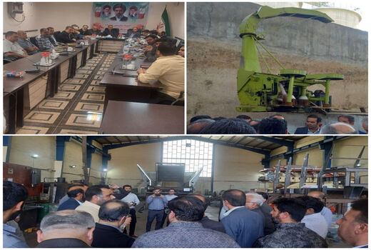 رونمایی از دستگاه سرشاخه‌زن نیشکر ساخت داخل در دزفول