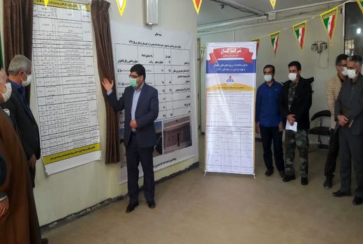 بهره برداری از پنچ پروژه بخش کشاورزی در شهرستان لردگان