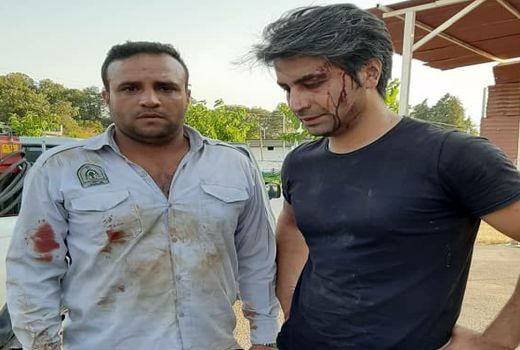 متعرضان منابع طبیعی 2 جنگلبان گلستان را مصدوم کردند
