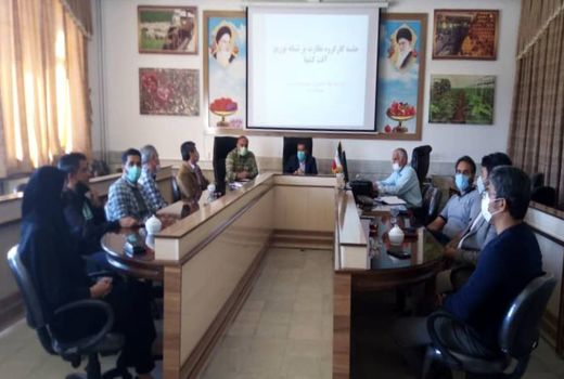 جلسه کارگروه نظارت بر شبکه توزیع آفت کشها در شهرستان فردوس 