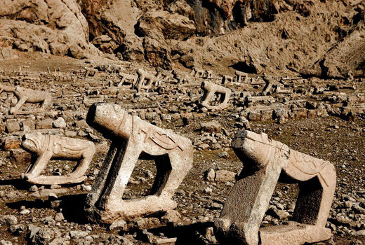 ایلامیان مردگان خود را در کجا دفن می‎کردند