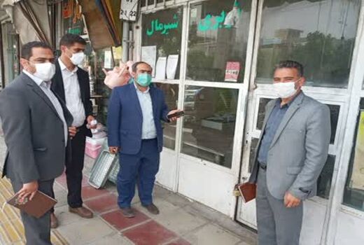 پلمپ 5 واحد نانوایی در شهرستان آوج