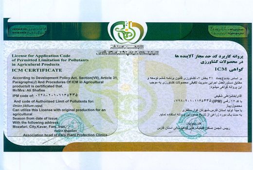 افزایش 2 برابری محصولات سالم در کوار 