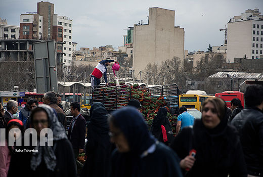 بازار شلوغ خرید عید