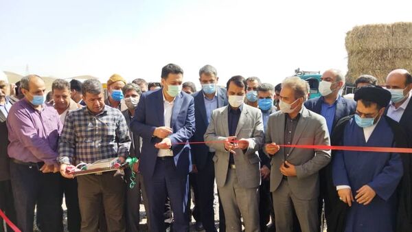 افتتاح سالن  تامین نهاده دامی عشایر در شهرستان ری
