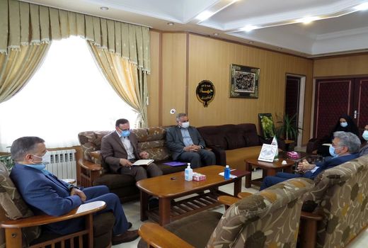 دیدار وحیدی نماینده مردم در مجلس شورای اسلامی با رییس سازمان جهاد کشاورزی 