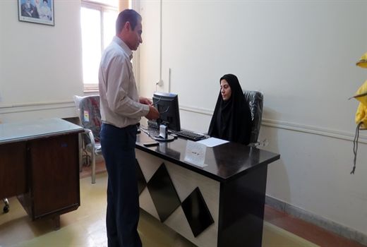 استقرار میز خدمت در سازمان جهاد کشاورزی استان ایلام