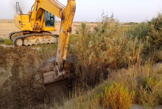 آغاز  عملیات لایروبی کانال‌های عمومی، انهار و زهکش‌های رامشیر