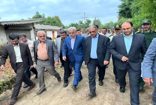 بازدید وزیر جهاد کشاورزی از نهالستان بزرگ پیلمبرا شهرستان رضوانشهر