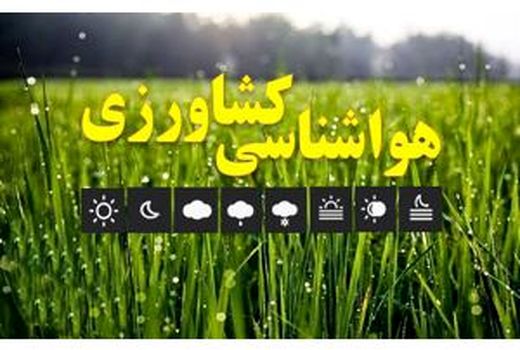توصیه های کارشناسی به کشاورزان در پی کاهش دما