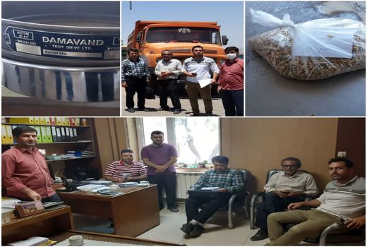 بازدید مدیر زراعت استان از مرکز خرید گندم مغز گندم