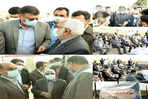 افتتاح فاز اول شهرک اقتصاد مقاومتی گلستان