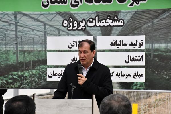 آذربایجان شرقی رتبه اول‌گلخانه های مدرن و هیدروپونیک  در کشور