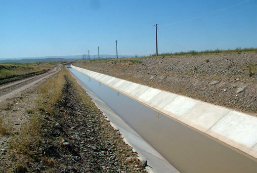 عملیات اجرایی کانال آبرسانی جعفرآباد بیضا پایان یافت