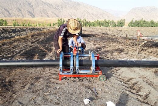 438 ھکتار از اراضـی دره‌شهر به سیسـتم نوین آبیاری تجهیز می‌شوند