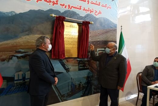 افتتاح شرکت کشت و صنعت پرامان از طریق ویدئو کنفرانس توسط رئیس جمهور 