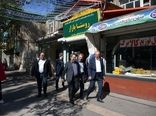 بازدید مدیرعامل سازمان مرکزی تعاون روستایی ایران از یکی از روستابازارهای تبریز