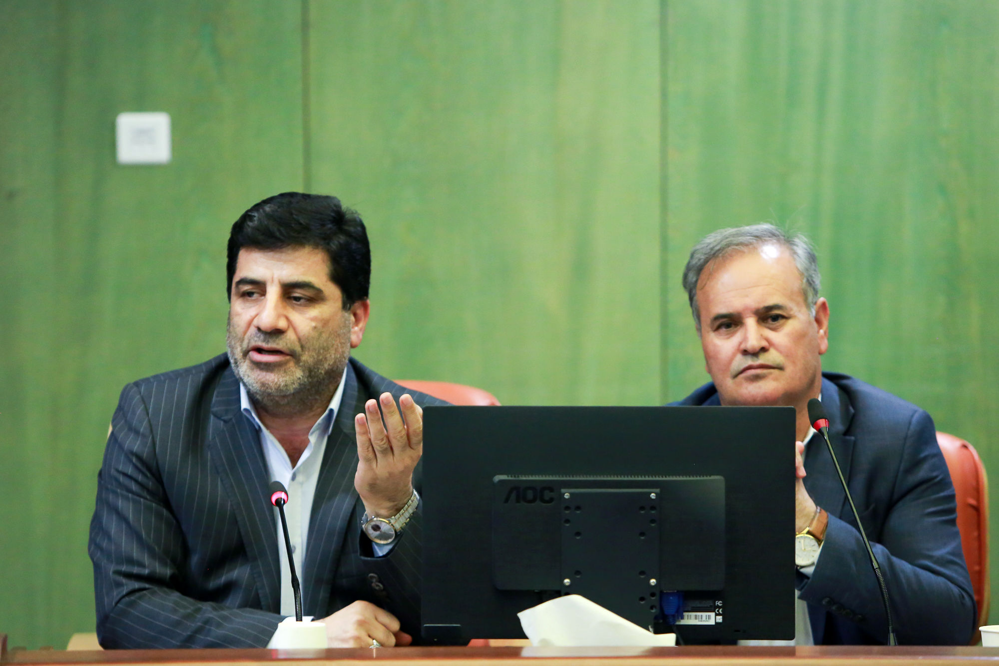  جلسه وزیر جهاد کشاورزی با دکتر افشین معاون علمی و فناوری رئیس جمهور 