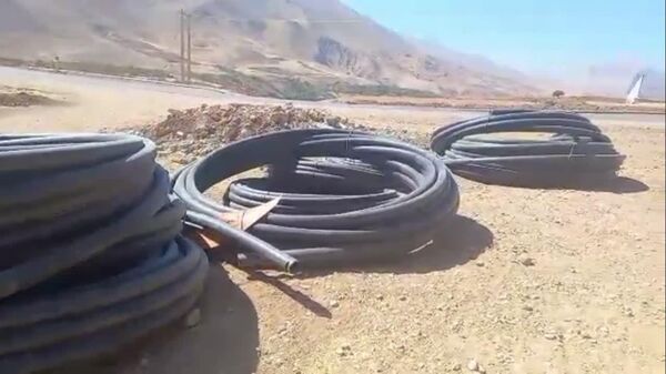 تجهیز 70 هکتار از اراضی کشاورزی روستای رستم آباد به سیستم های نوین آبیاری