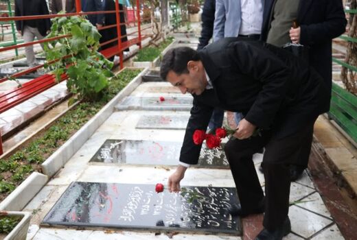 جهاد فارس همگام در تجدید میثاق با شهدای انقلاب