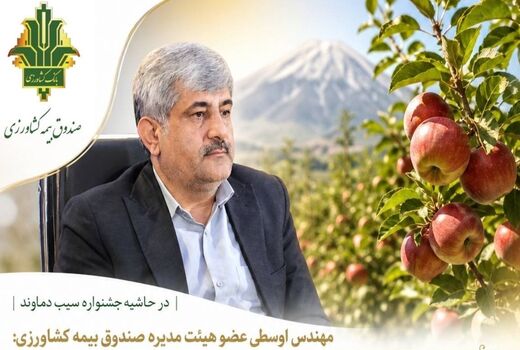 ضریب نفوذ بیمه در باغات سیب دماوند ۱۹ درصد است