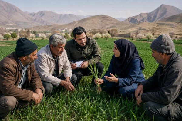 معماری شبکه‌های هم‌افزا در زیست‌بوم‌های کشاورزی