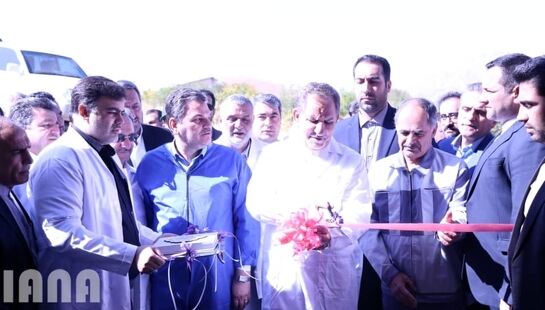 افتتاح مرکز تولید مواد ژنی دام سبک توسط دکتر جهانگیری در فیروزکوه