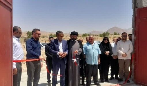 واحد دامپروری ۲۰۰ رأسی گراش به بهره‌برداری رسید