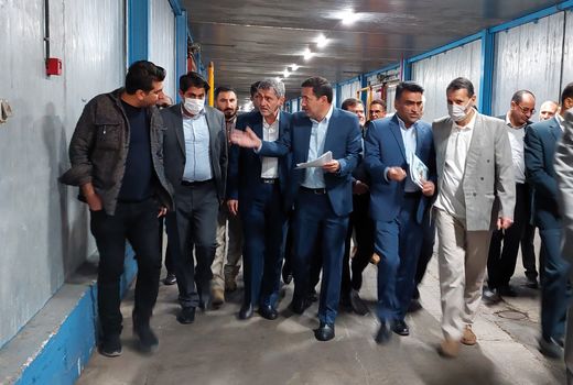 استاندار فارس از صنایع کشاورزی استهبان بازدید کرد 