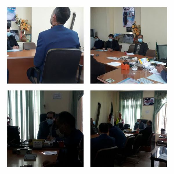 جلسه بررسی و حل مشکلات بیمه محصولات کشاورزی مدیریت جهاد کشاورزی راز و جرگلان برگزار شد