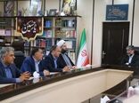 دیدار سرپرست سازمان جهاد کشاورزی آذربایجان‌غربی با رئیس کل دادگستری استان 