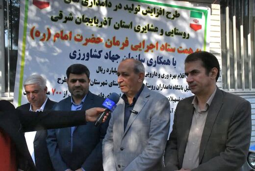 طرح جهش تولید برای ۷۳۰ هزار رأس دام سبک در آذربایجان شرقی کلید خورد