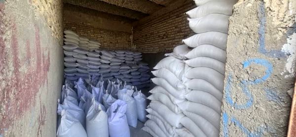 کشف بیش از ۶۰ تن کود قاچاق و غیرمجاز در خرامه