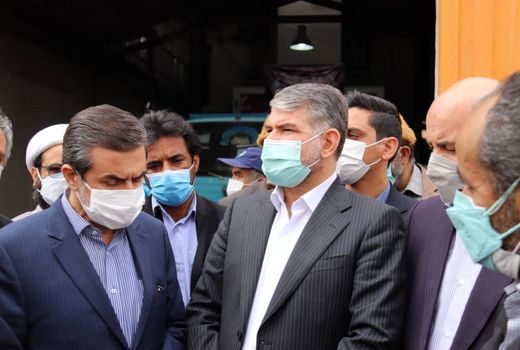 بازدید وزیر جهاد کشاورزی از واحد تولید خوراک دام اتحادیه عشایری استان سمنان