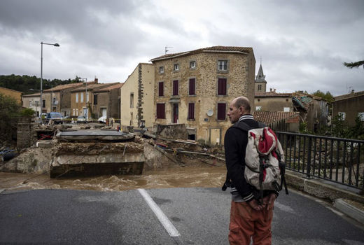 خسارات سیل در فرانسه‎ 
