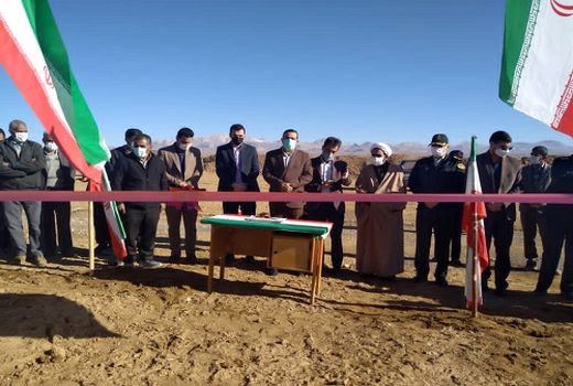 افتتاح شبکه آبیاری و زهکشی در سرچهان