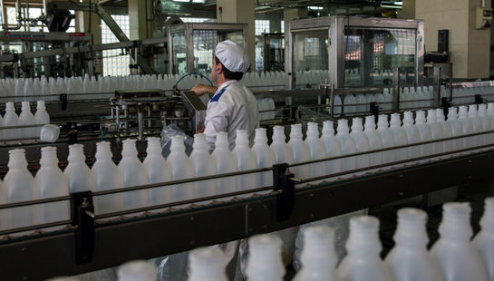 خط تولید فرآورده‌های لبنی