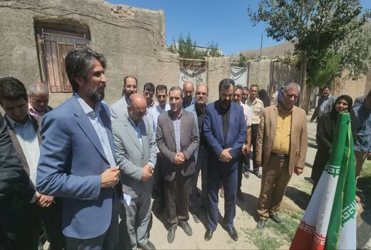 افتتاح پروژه انتقال آب روستای میریک شهرستان بیرجند
