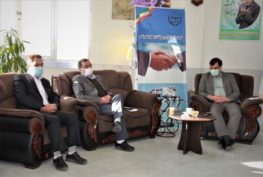 دیدار رئیس  سازمان جهاد کشاورزی استان با مدیر،اعضا و کارکنان هسته گزینش